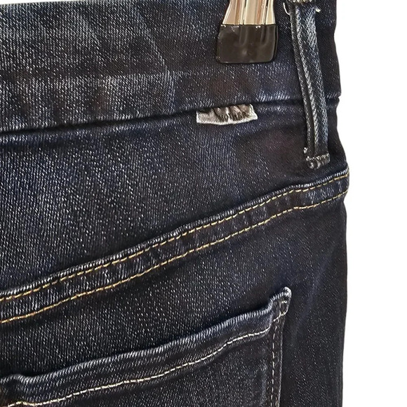 MOTHER Womens High Waist  Looker Ankle Fray in Night Owl Size 25 - Picture 11 of 13